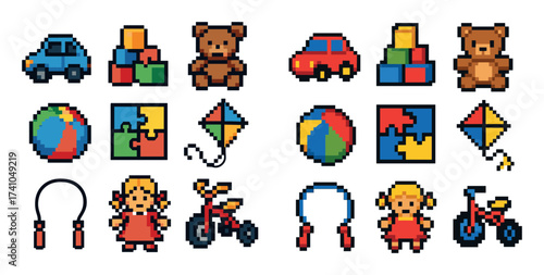 Playful Pixel Icons