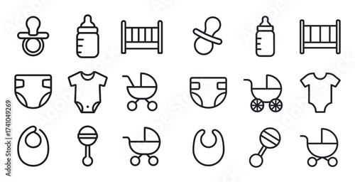 Minimal Baby Icons