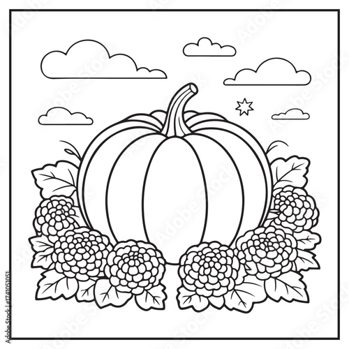 Beautiful Garden Coloring Pages