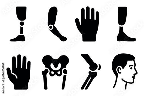 Prosthetic Icon Grid