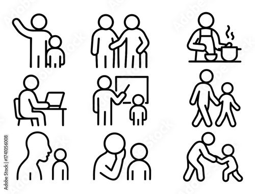 Family Duty Icons