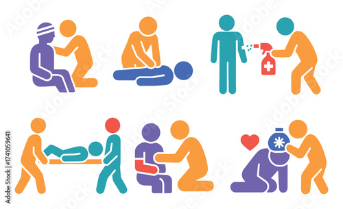 First Aid Icon Grid
