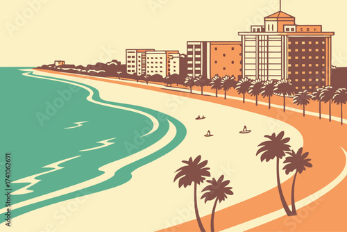 St. Pete Beach in Florida, golden sand with beachfront resorts and turquoise waters