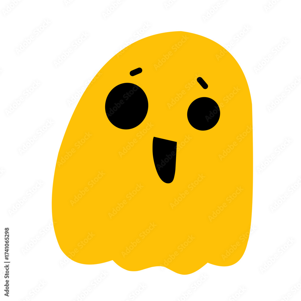 Fototapeta premium colorful ghost vector