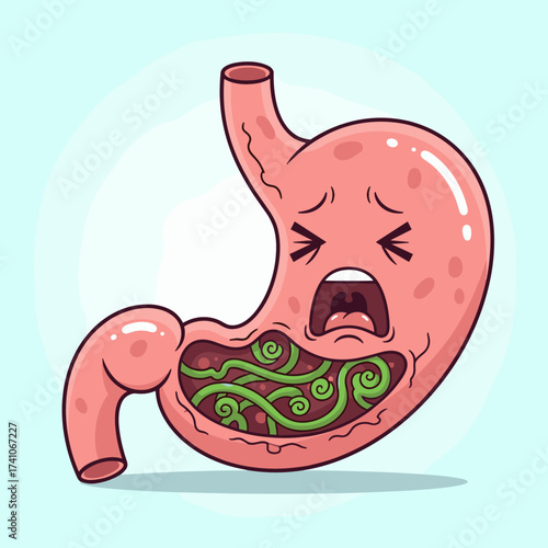 Understanding and managing common stomach problems and their causes.