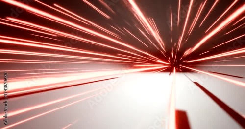 Wallpaper Mural Dynamic red light streaks creating an abstract background with motion effects Torontodigital.ca