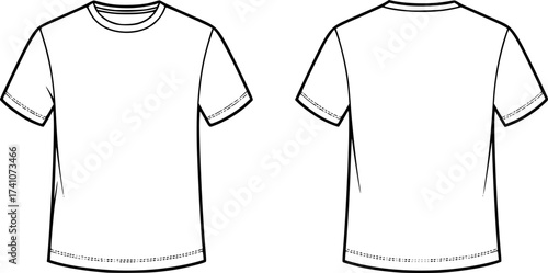 vector design of shirt with short sleeves isolated on white background. shirt template for men, fashion wear clothing illustration
