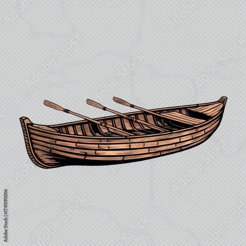 old wooden boat