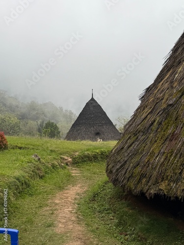 traditional house in the mountains
