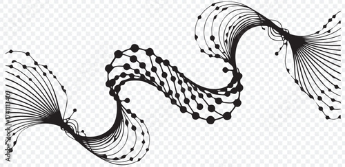 Abstract Concept of Energy Connection