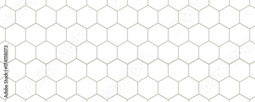 Abstract cube hexagon shape background. Vector banner design. Hexagons pattern. Geometric abstract background with simple hexagonal elements.