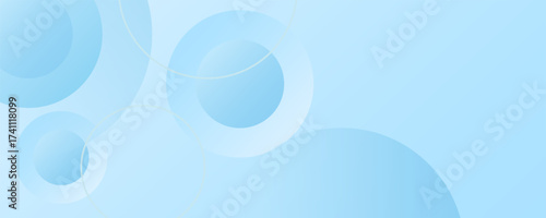 Abstract geometric background gradient soft light blue bokeh for Graphic Business background hitech technology digital design illustration