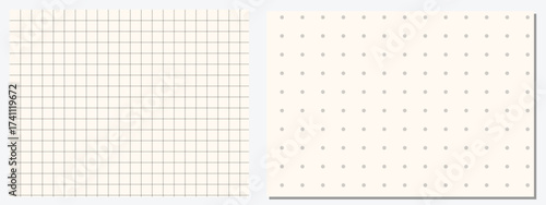 Abstract background simulating realistic notebook sheet for websites and graphic resources.. Vector Illustration