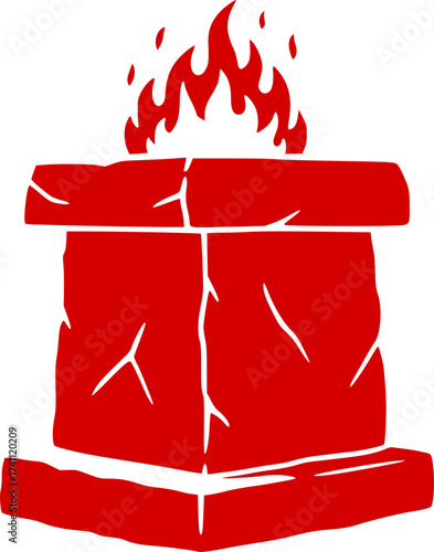Black Vector Silhouette: Lamb of God Resting	A gentle black vector silhouette of a lamb resting peacefully. Often used symbolically as the Lamb of God (Agnus Dei), representing innocence, sacrifice