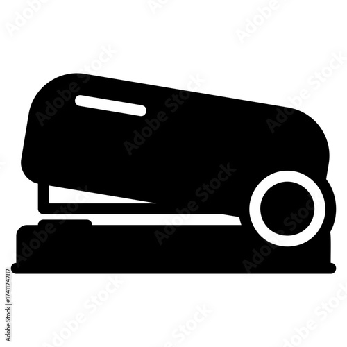 Stapler black icon