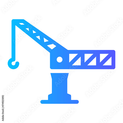 crane gradient icon