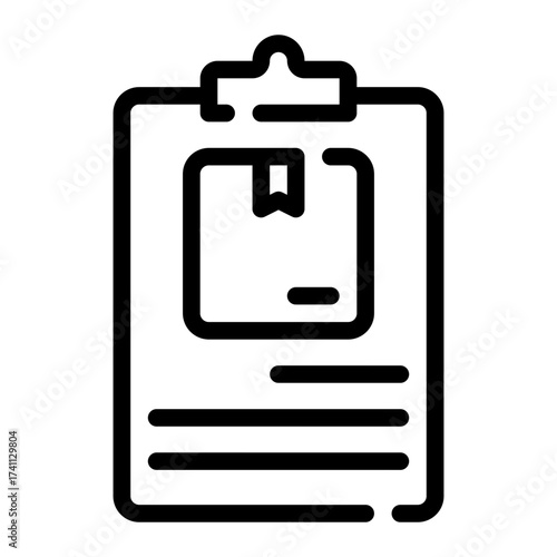 work list line icon
