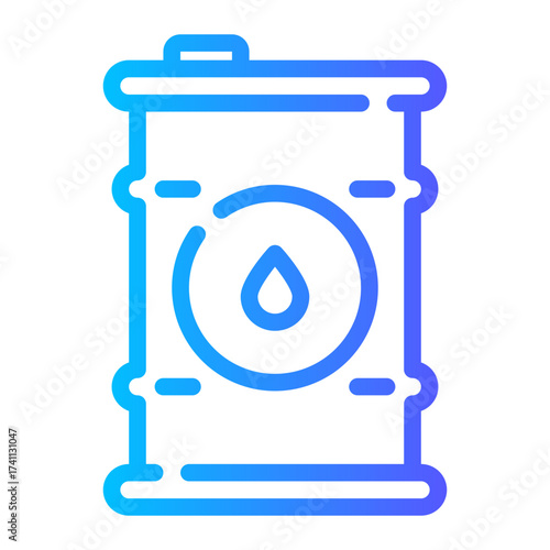 barrel gradient icon