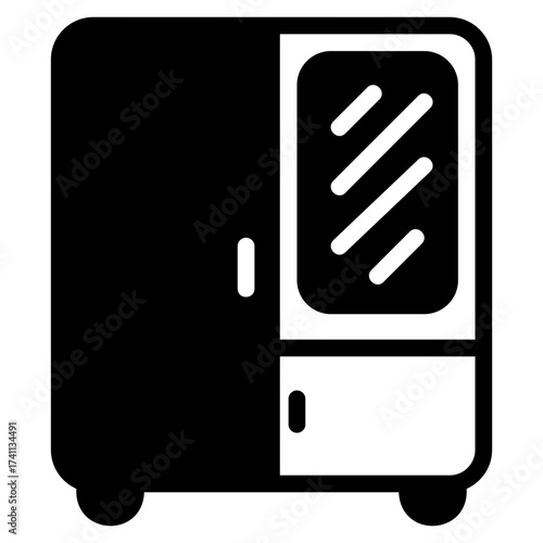 Wardrobe black icon