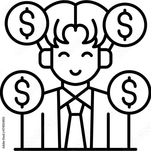 Financial Officer Icon
