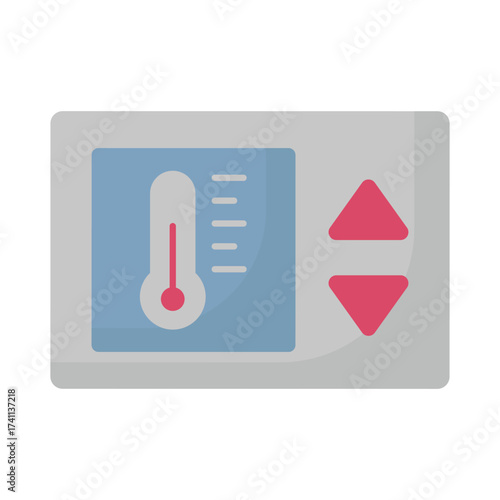 Central heating Vector icon which can easily modify or edit
