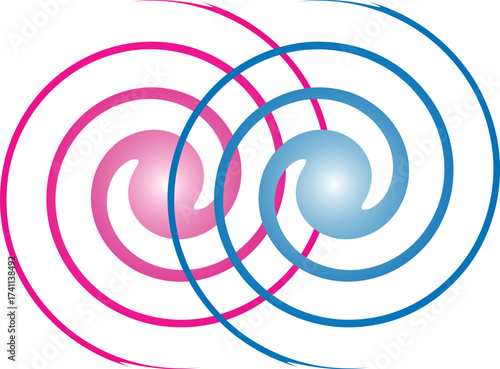 swirl design vector 