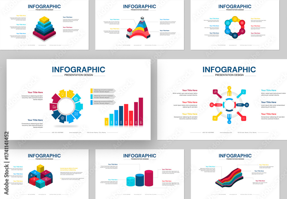 Modern Business Infographic Presentation Template Stock Template ...
