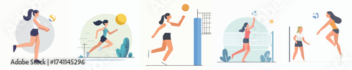 A picture about having sport.