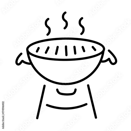 Grill Related Vector