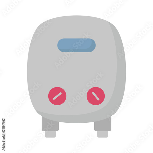 Electric heating Vector icon which can easily modify or edit