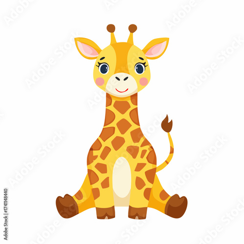 Niedliche Giraffe