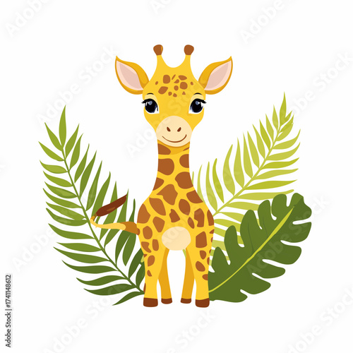 Niedliche Giraffe