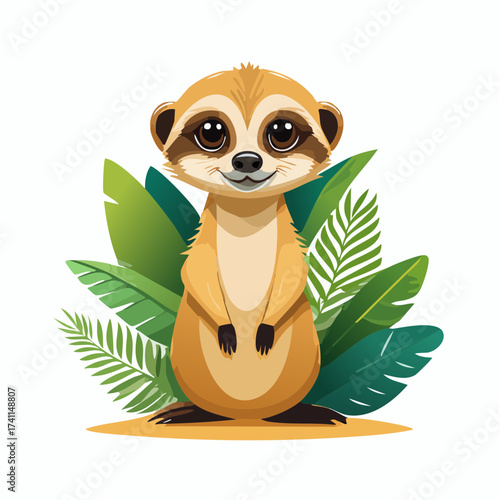Niedliches Erdmännchen