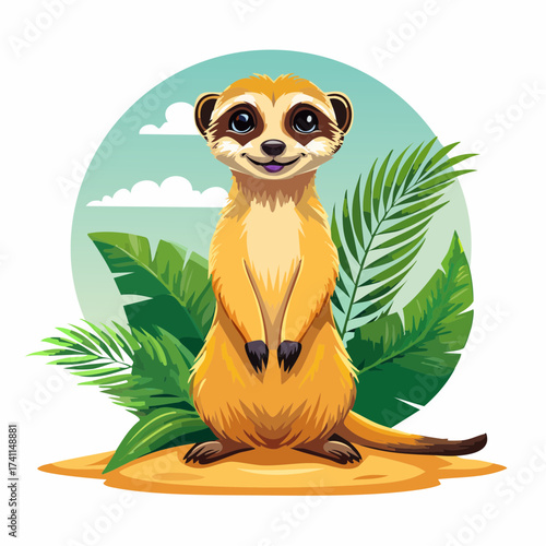 Niedliches Erdmännchen