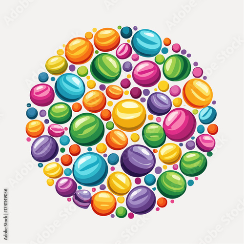 Bunte Bonbons