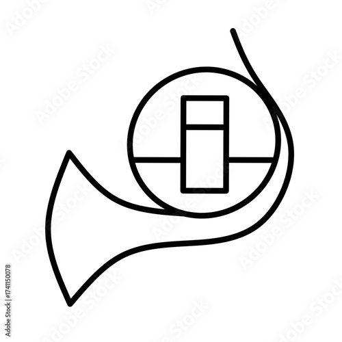 musical instrument vector icon