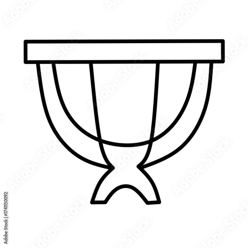 musical instrument vector icon