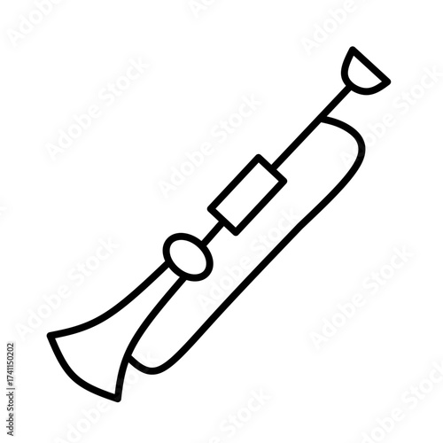 musical instrument vector icon