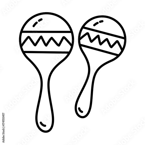 musical instrument vector icon