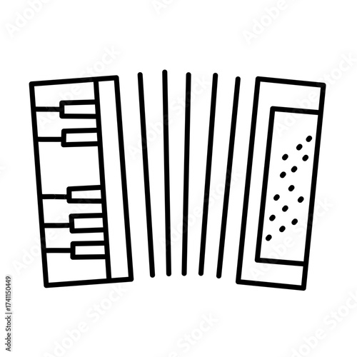 musical instrument vector icon