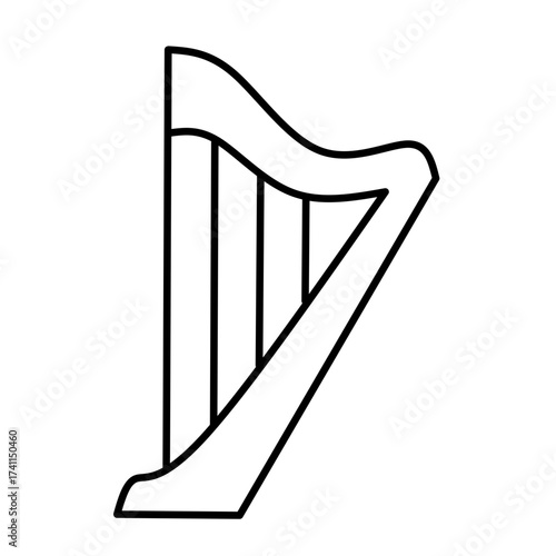 musical instrument vector icon