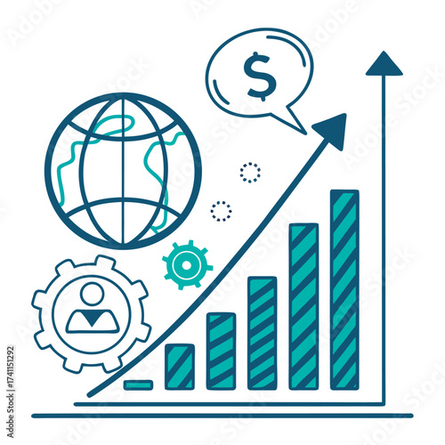 modern-business-infographic icon