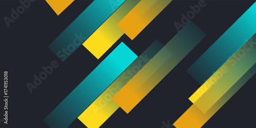 Colorful abstract background banner template