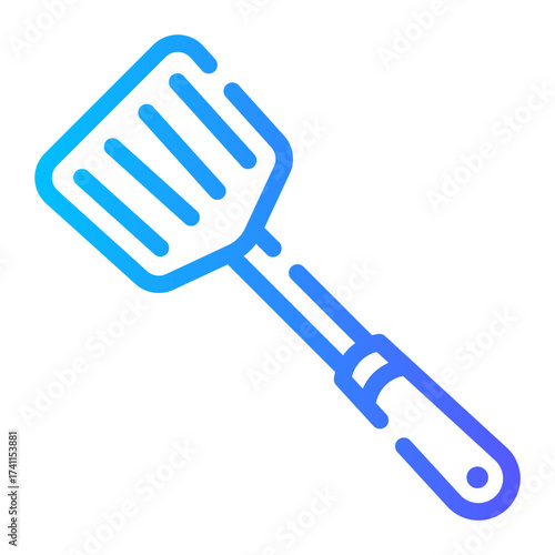 spatula gradient icon