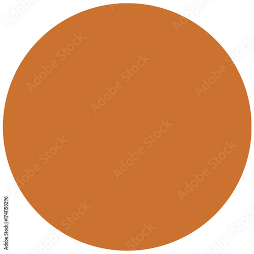 orange circle