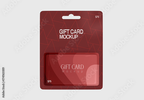 Gift Card Mockup Template