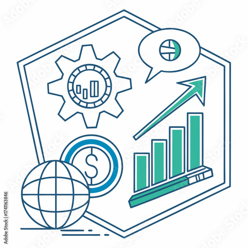 modern-business-infographic icon