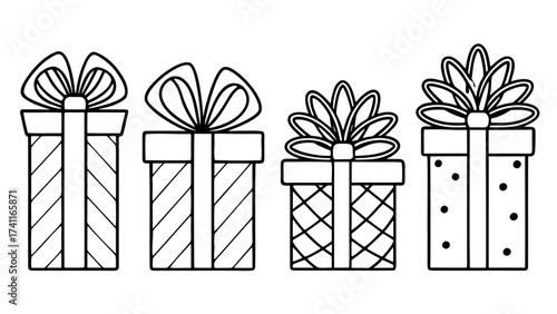 set of gift boxes