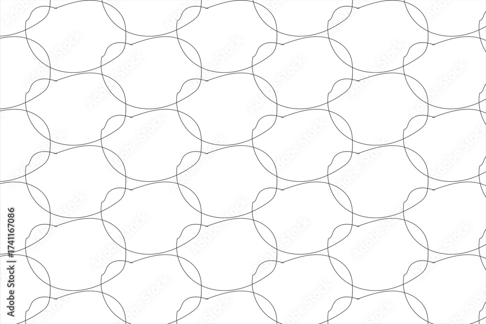 Naklejka premium seamless pattern with abstract pattern