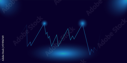 Stock market graphs
